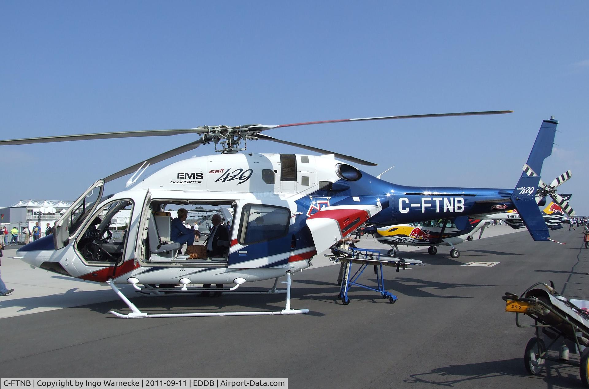 C-FTNB, 2008 Bell 429 GlobalRanger C/N 57002, Bell 429 in EMS configuration at the ILA 2012, Berlin