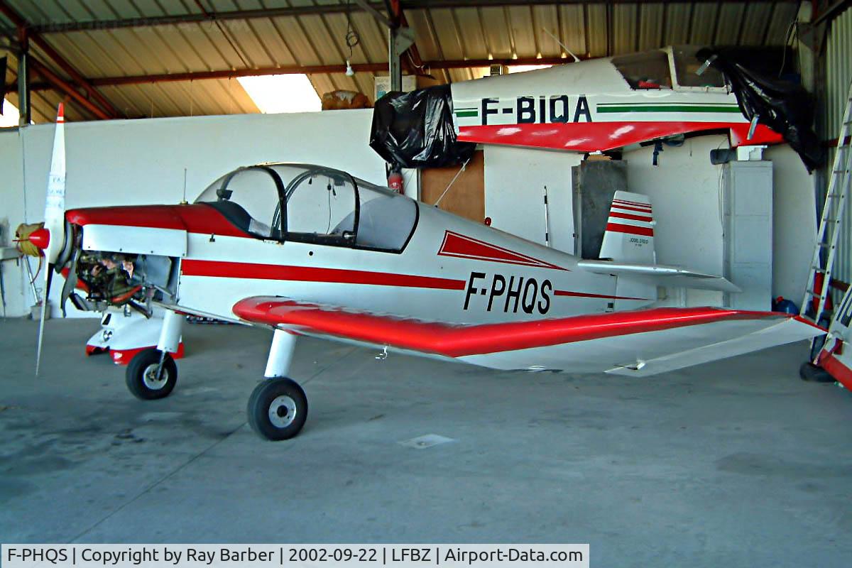 F-PHQS, Jodel D-112 C/N 468, Jodel D.112 [468] Biarritz-Bayonne~F 22/09/2002