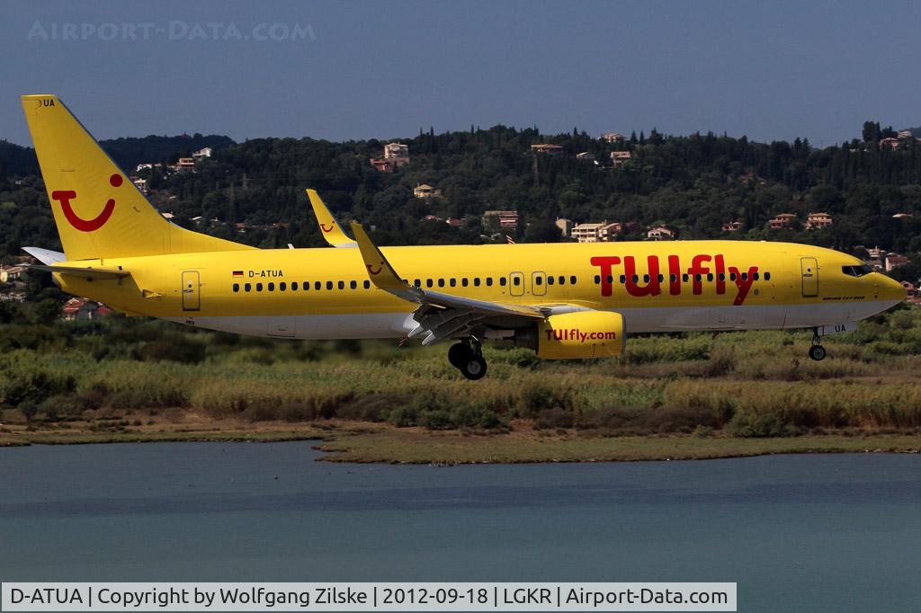 D-ATUA, 2010 Boeing 737-8K5 C/N 37245, visitor