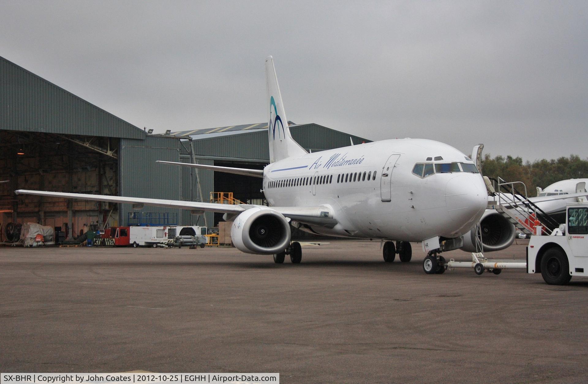 SX-BHR, 1998 Boeing 737-5L9 C/N 29234, About to depart European after service