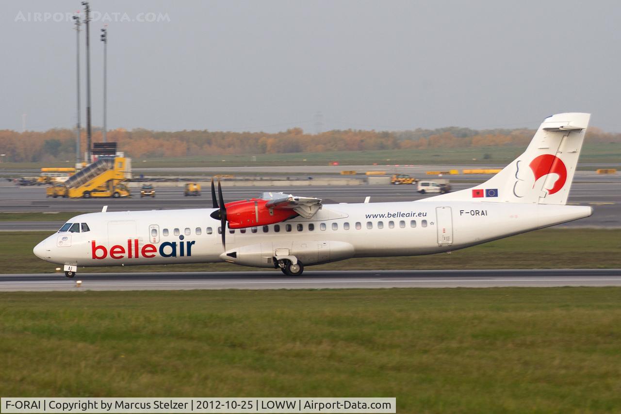 F-ORAI, 2010 ATR 72-212A C/N 908, BelleAir