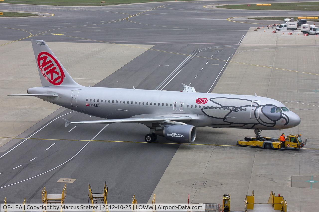 OE-LEA, 2005 Airbus A320-214 C/N 2529, shot from new visitor deck