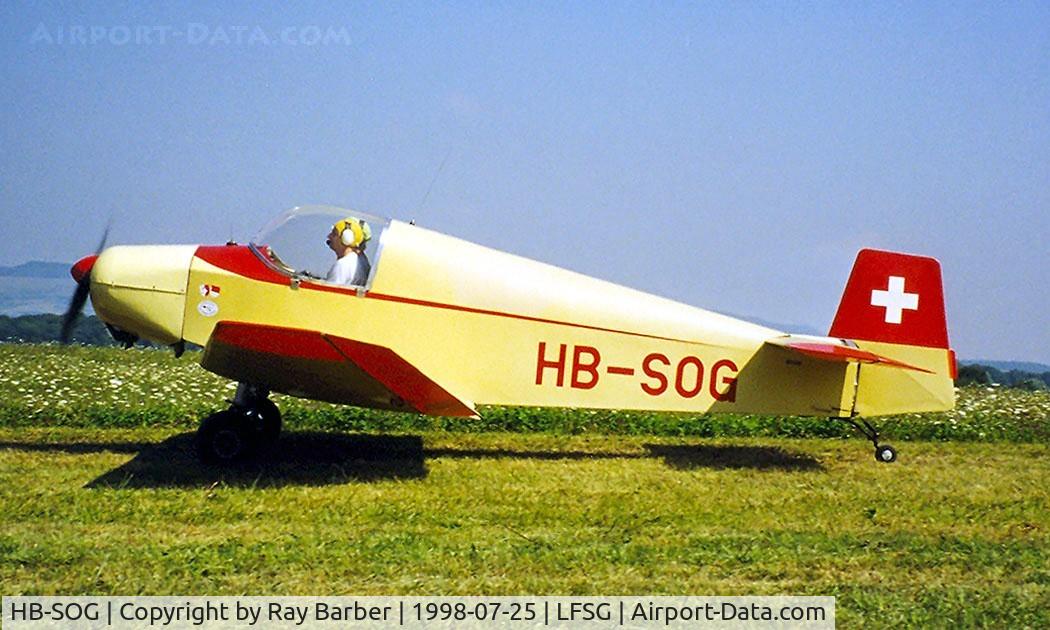 HB-SOG, 1958 Jodel D-112 C/N 490, Jodel D.112 Club [490] Epinal-Mirecourt~F 25/07/1998