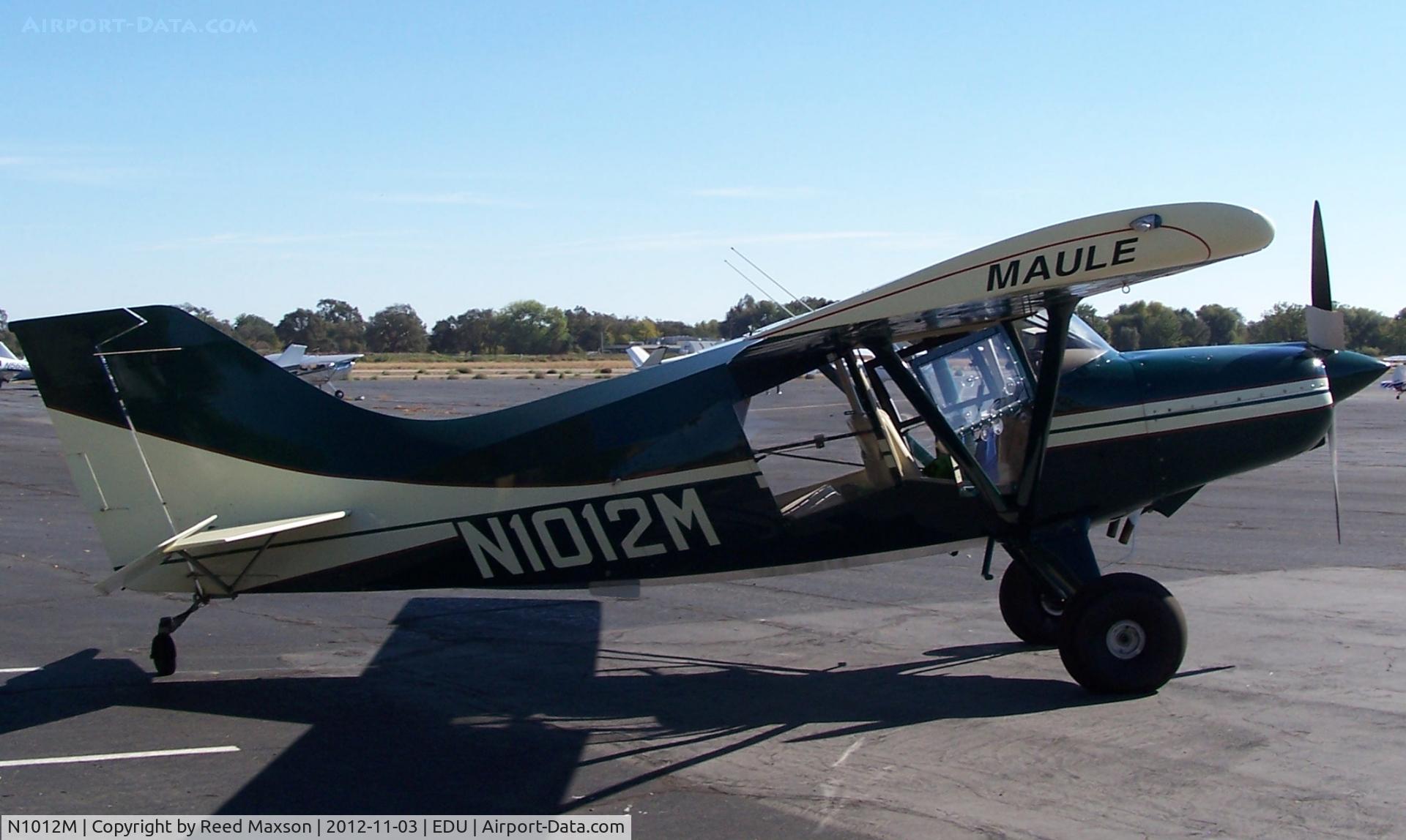 N1012M, Maule MX-7-180B Star Rocket C/N 22012C, Right side view at EDU.