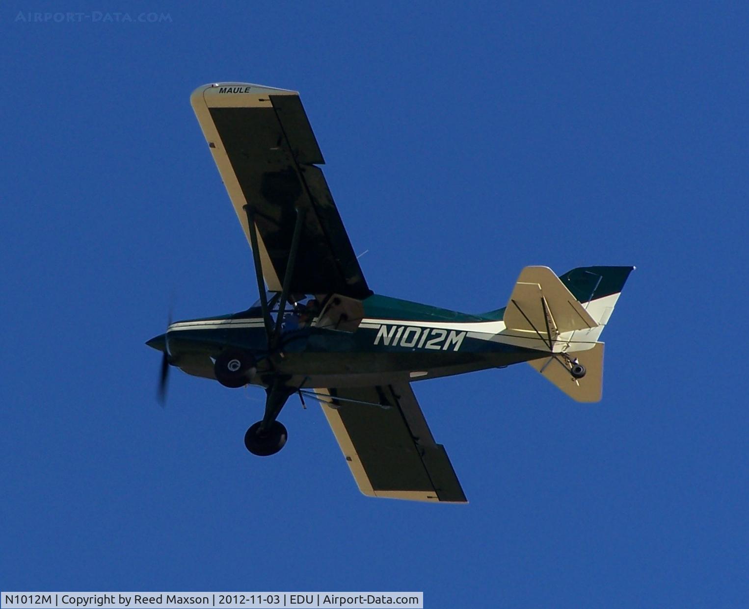 N1012M, Maule MX-7-180B Star Rocket C/N 22012C, Departing EDU