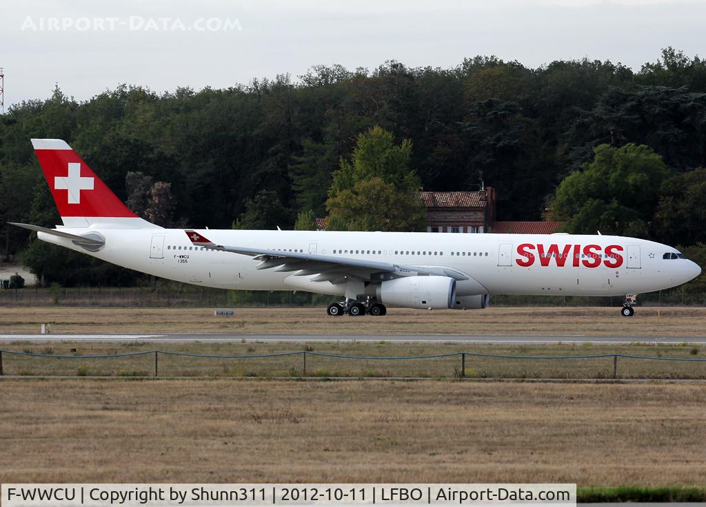 F-WWCU, 2012 Airbus A330-343X C/N 1355, C/n 1356 - To be HB-JHM