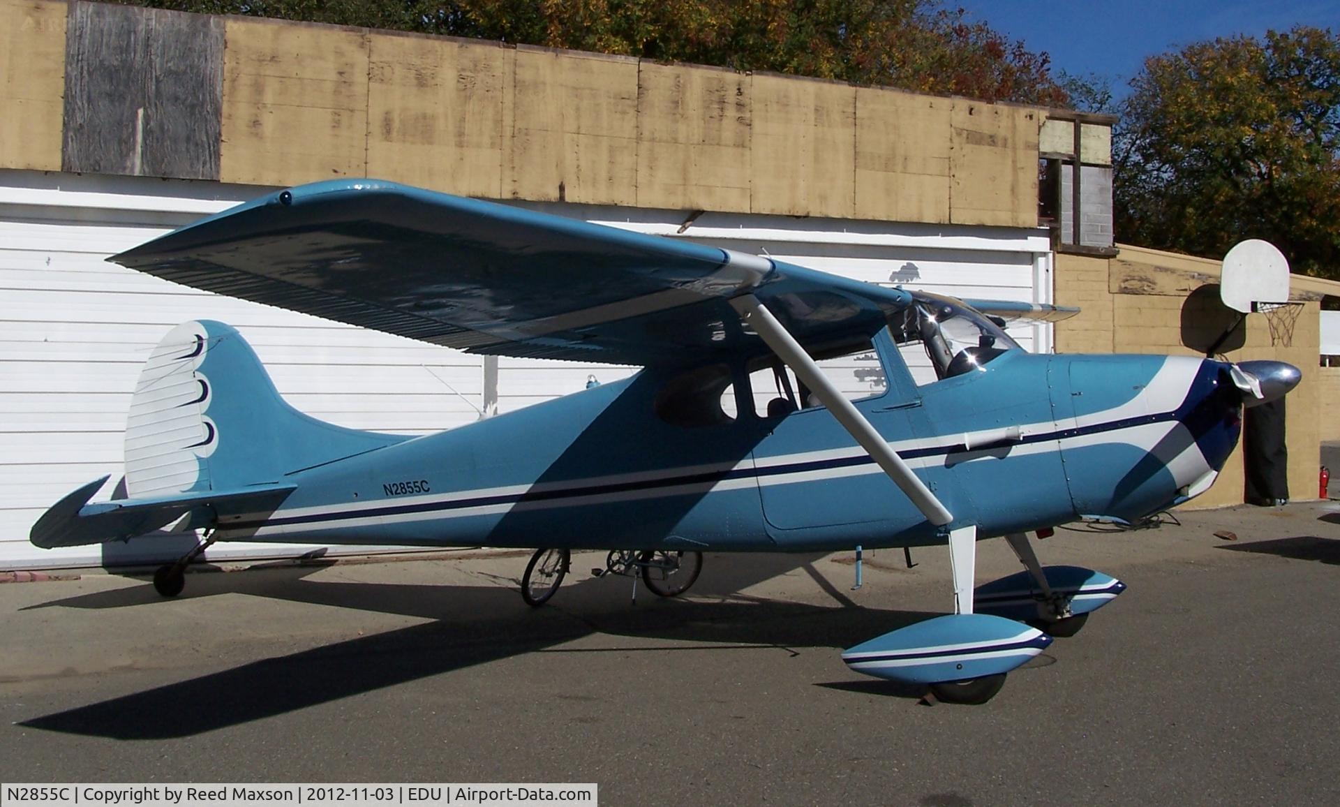 N2855C, 1954 Cessna 170B C/N 26398, Cessna 170B right