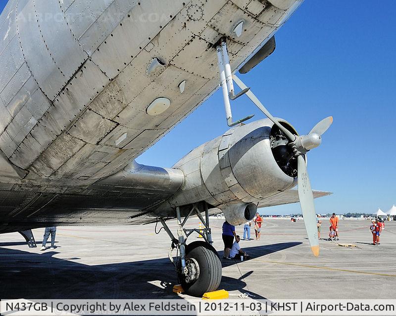 N437GB, 1944 Douglas DC3C-S1C3G (C-47A) C/N 19999, DC-3 at Wings over Homestead 2012 air show at Homestead ARB (FL)
