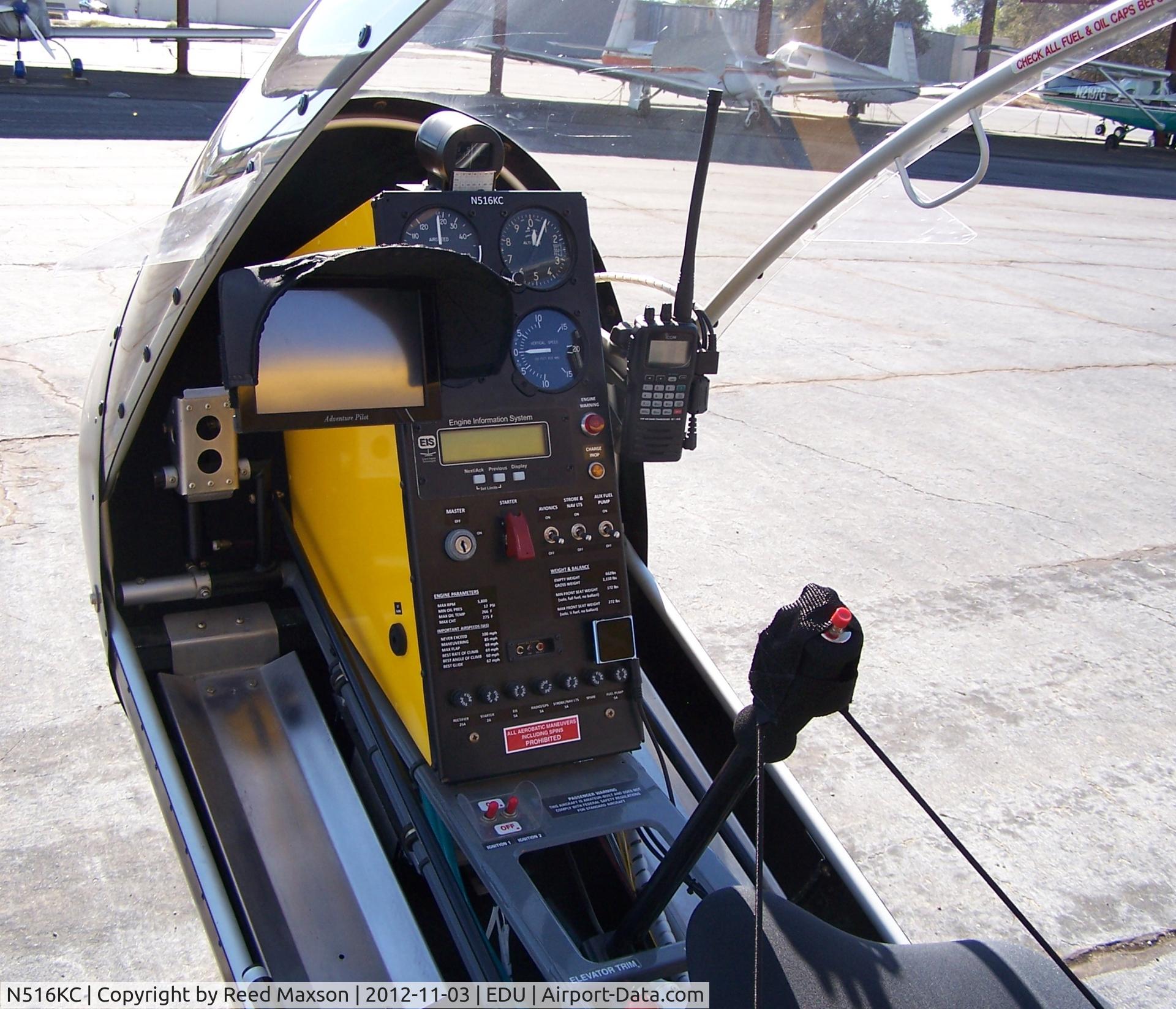 N516KC, Rans S-18 Stinger II C/N 0504040, RANS S-18 panel