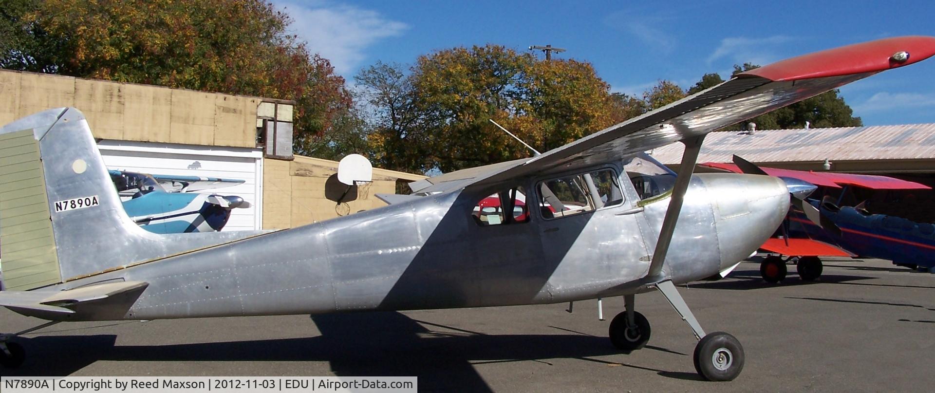 N7890A, 1957 Cessna 180A C/N 32787, at EDU