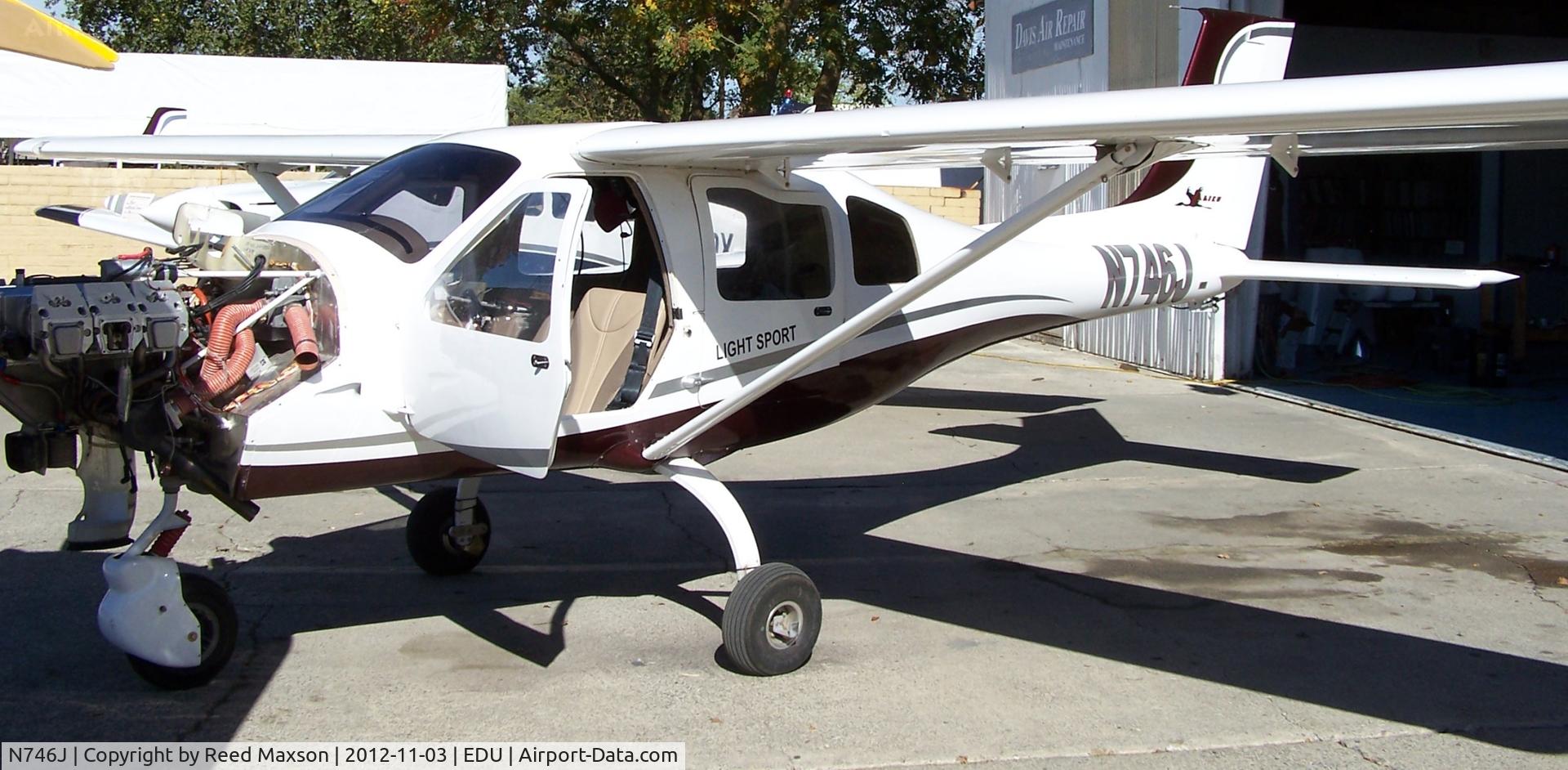 N746J, Jabiru J230-SP C/N 797, cowling removed at EDU