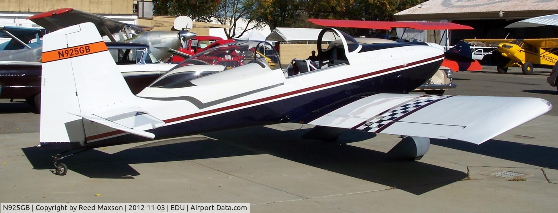 N925GB, 2005 Vans RV-8 C/N TWL01, at EDU