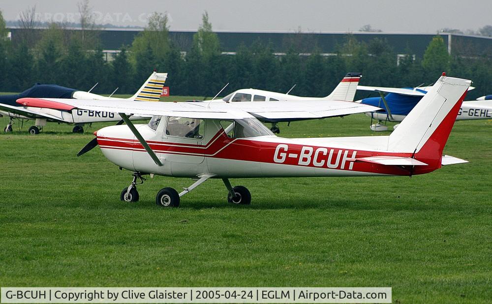 G-BCUH, 1975 Cessna F150M C/N 1195, Originally owned to, W.H.& J.Rogers Group Ltd in January 1975 and currently with, G-BCUH Group since April 1995.