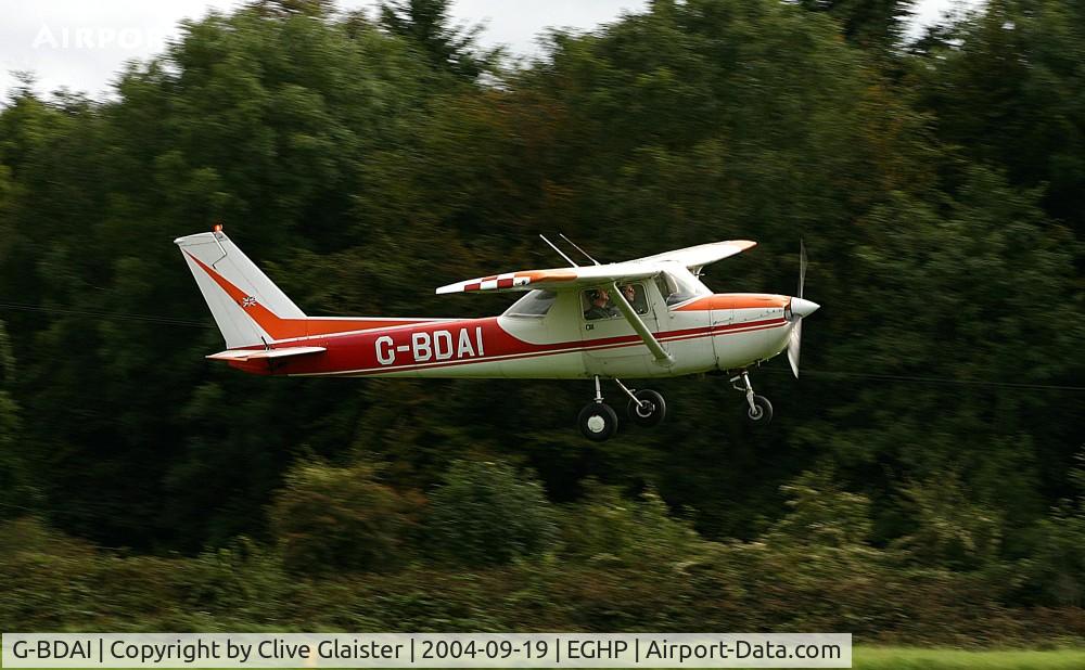 G-BDAI, 1975 Reims F150M C/N 0266, Originally owned to, Corance Ltd in April 1975 and currently in private hands since June 2002.