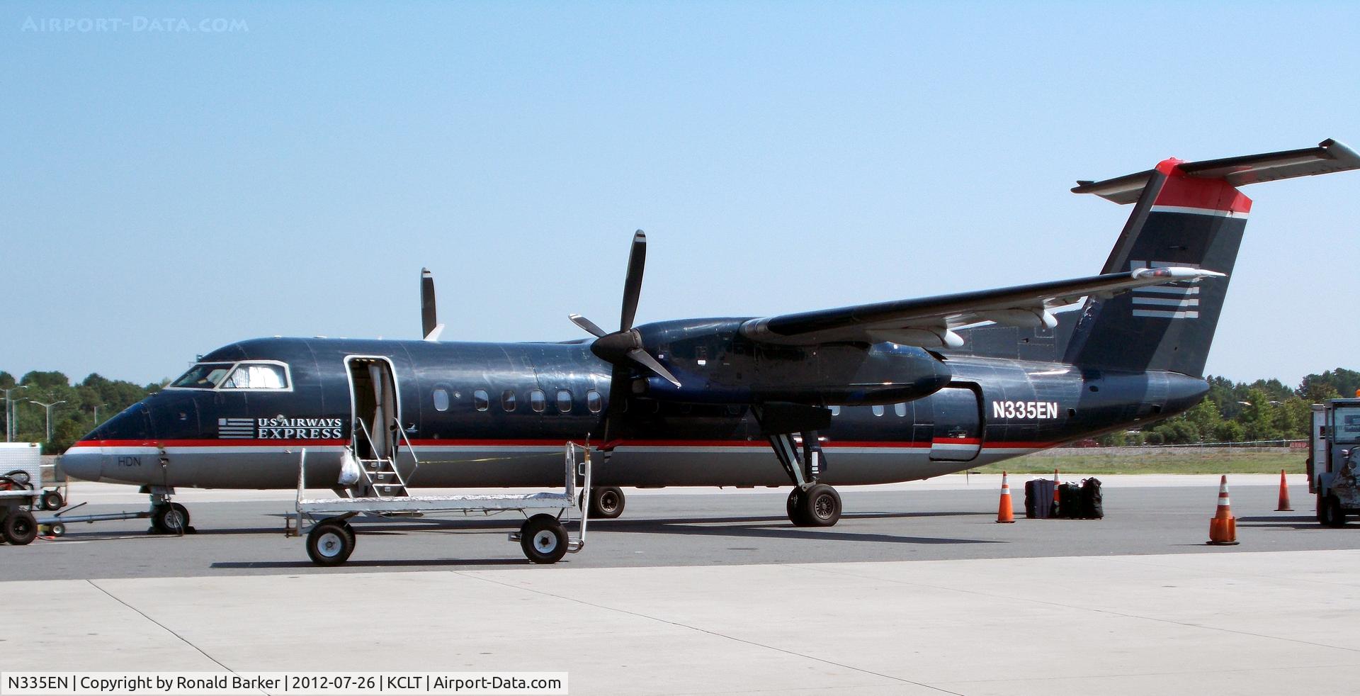 N335EN, 1994 De Havilland Canada DHC-8-311 Dash 8 C/N 375, CLT