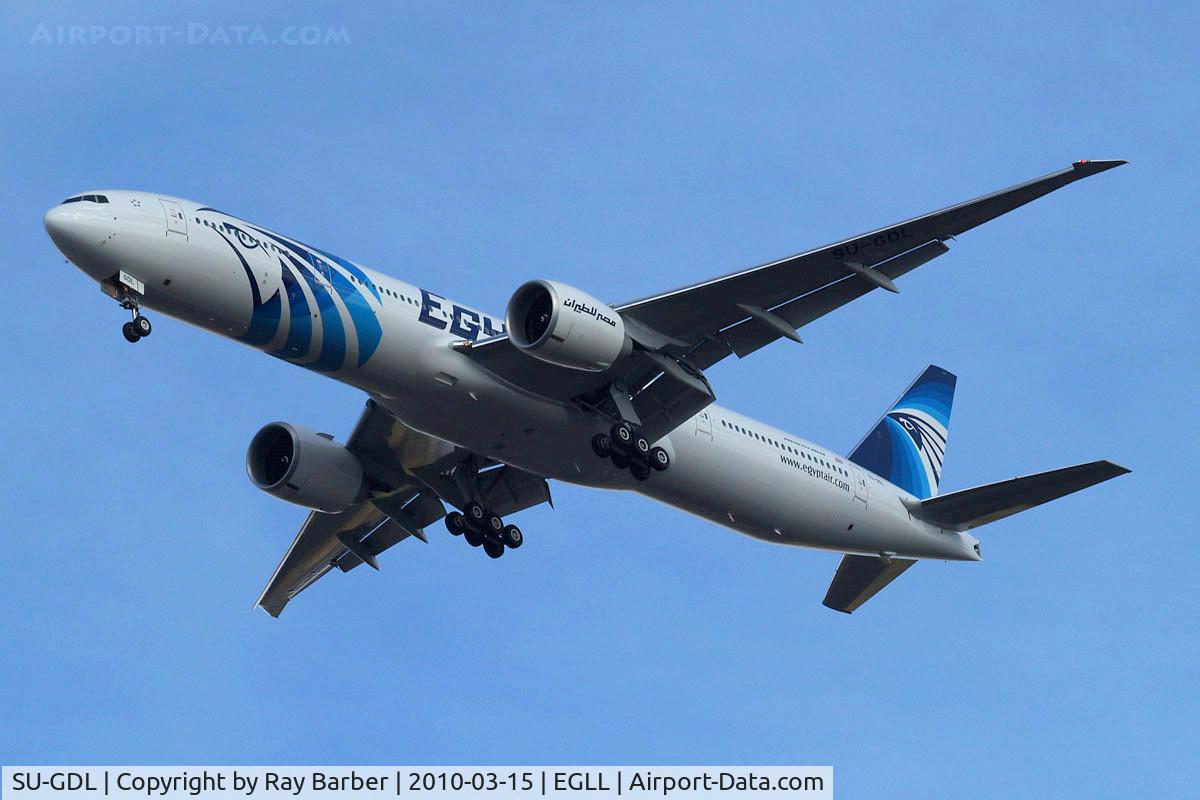 SU-GDL, 2010 Boeing 777-36N/ER C/N 38284, Boeing 777-36NER [38284] (Egypt Air) Home~G 15/03/2010