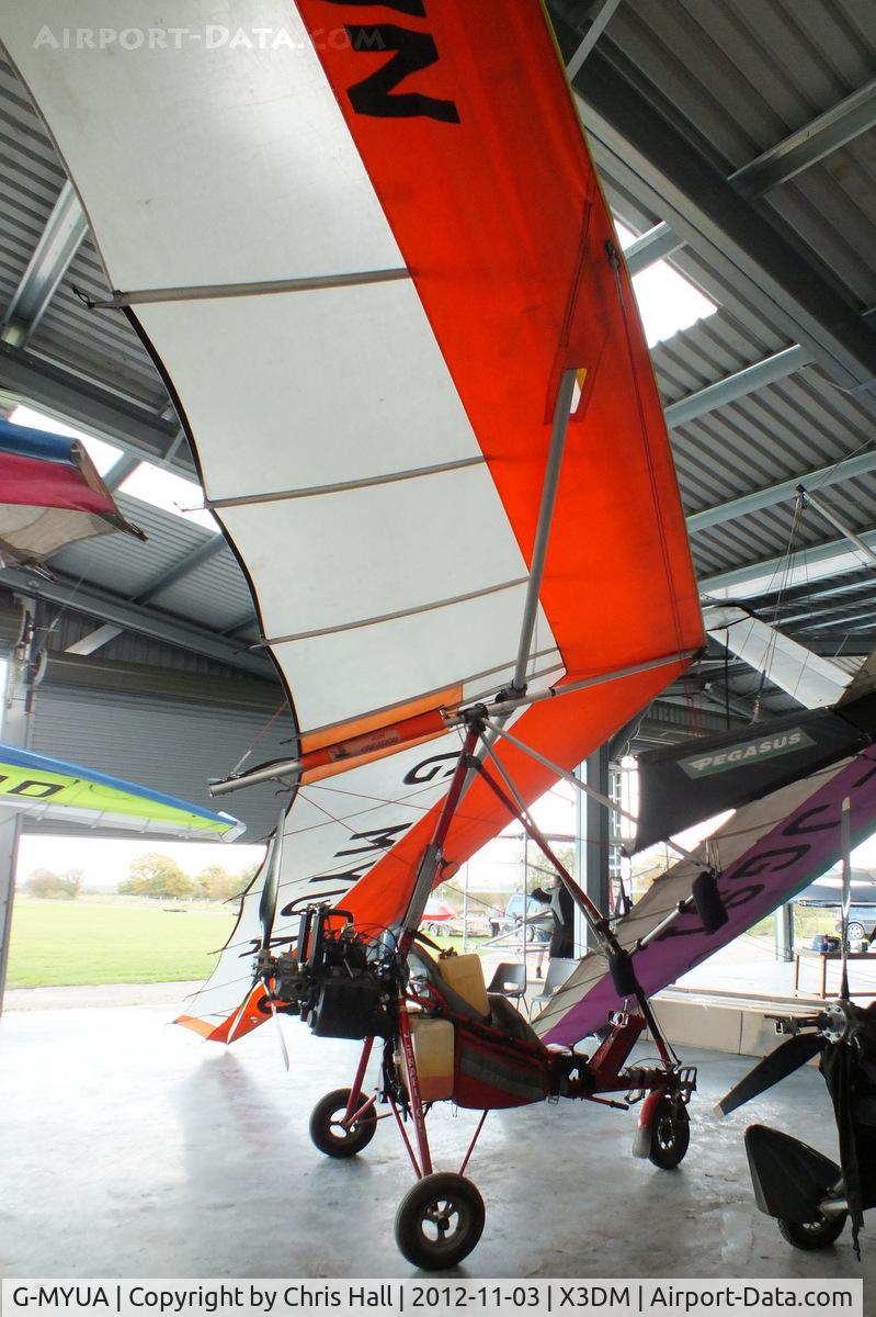 G-MYUA, 1994 Air Creation Ultraflight Fun 18S GTBIS C/N 94/002, at Darley Moor Airfield, Ashbourne, Derbyshire