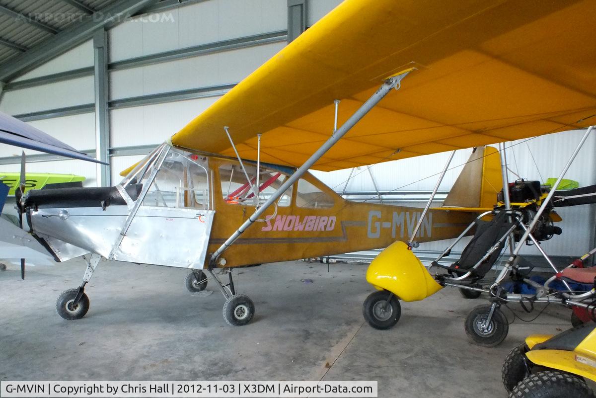G-MVIN, 1989 Noble Hardman Aviation Ltd Snowbird Mk.IV C/N SB-016, at Darley Moor Airfield, Ashbourne, Derbyshire