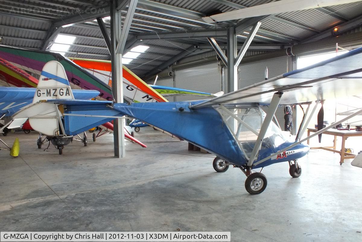 G-MZGA, 1997 Cyclone AX2000 C/N 7303, at Darley Moor Airfield, Ashbourne, Derbyshire
