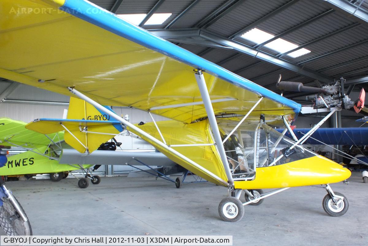 G-BYOJ, 2000 Raj Hamsa X-Air 582(1) C/N BMAA/HB/108, at Darley Moor Airfield, Ashbourne, Derbyshire