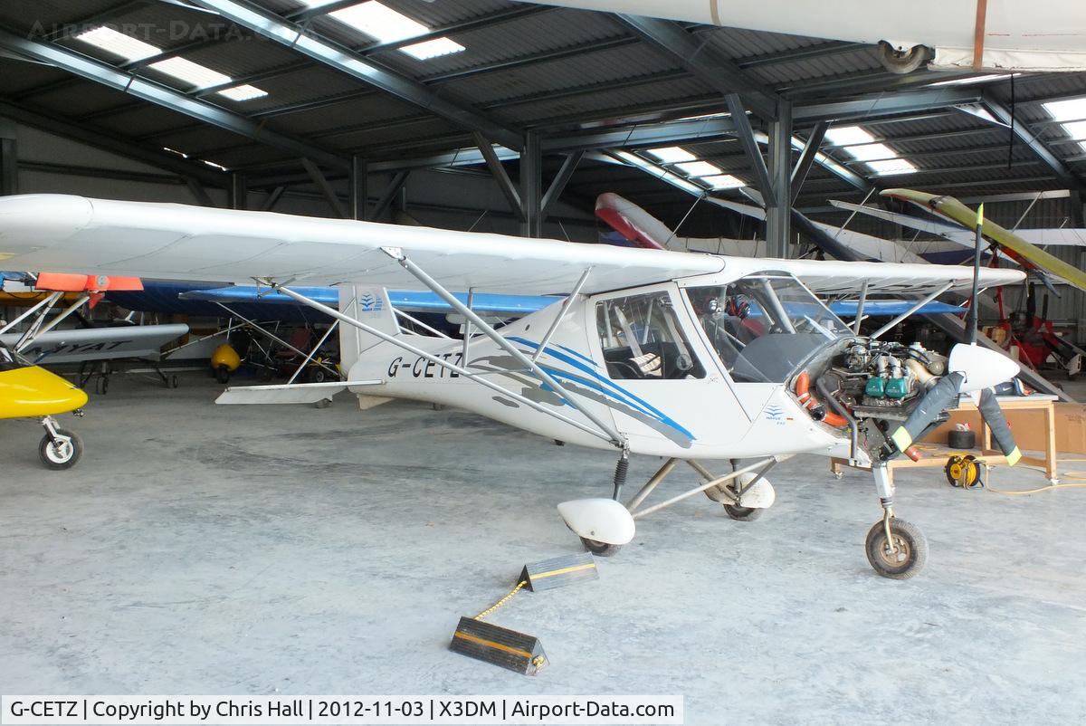 G-CETZ, 2007 Comco Ikarus C42 FB100 C/N 0706-6899, at Darley Moor Airfield, Ashbourne, Derbyshire
