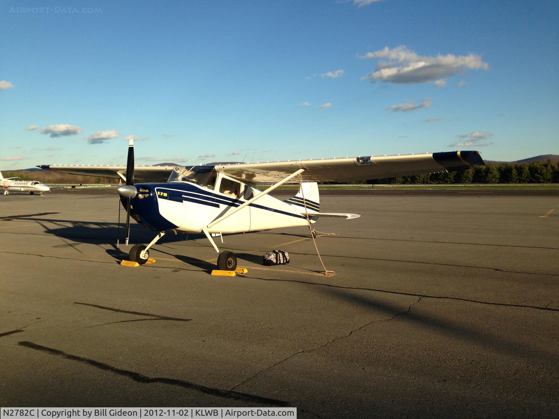 N2782C, 1954 Cessna 170B C/N 26326, Greenbrier Valley Airport, WV