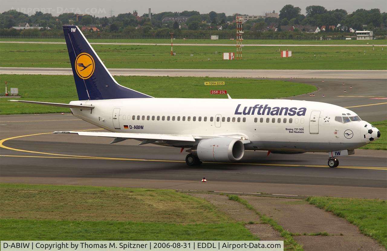 D-ABIW, 1991 Boeing 737-530 C/N 24945, Lufthansa's D-ABIW 