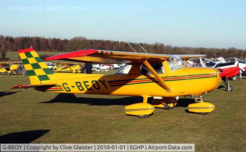 G-BEOY, 1972 Reims FRA150L Aerobat C/N 0150, Ex: F-BTFS > G-BEOY > Originally owned to, John Bisco (Cheltenham) Ltd in March 1977 and currently in private hands since November 2007.