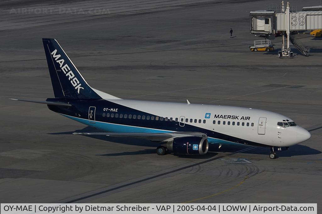 OY-MAE, 1991 Boeing 737-5L9 C/N 25066, Maersk Air Boeing 737-500