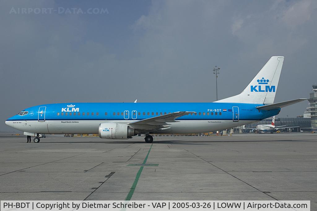 PH-BDT, 1989 Boeing 737-406 C/N 24530, KLM Boeing 737-400