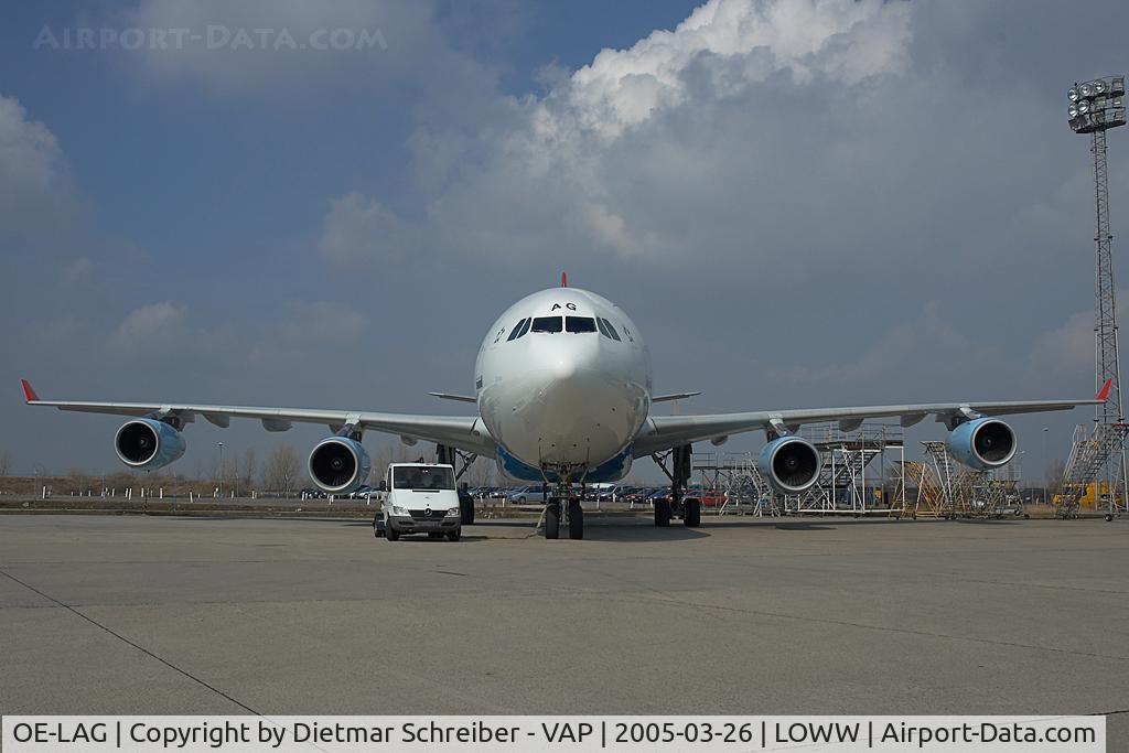 OE-LAG, 1995 Airbus A340-212 C/N 075, Austrian Airlines Airbus 340-200