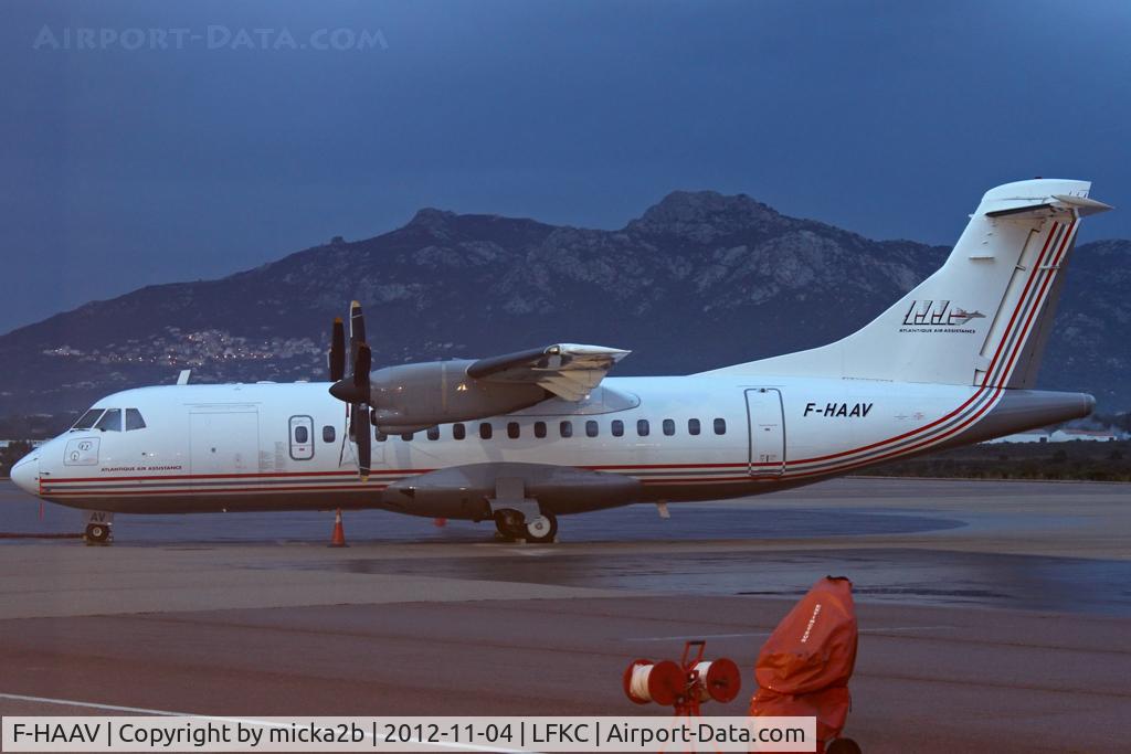 F-HAAV, 1986 ATR 42-320 C/N 019, Parked