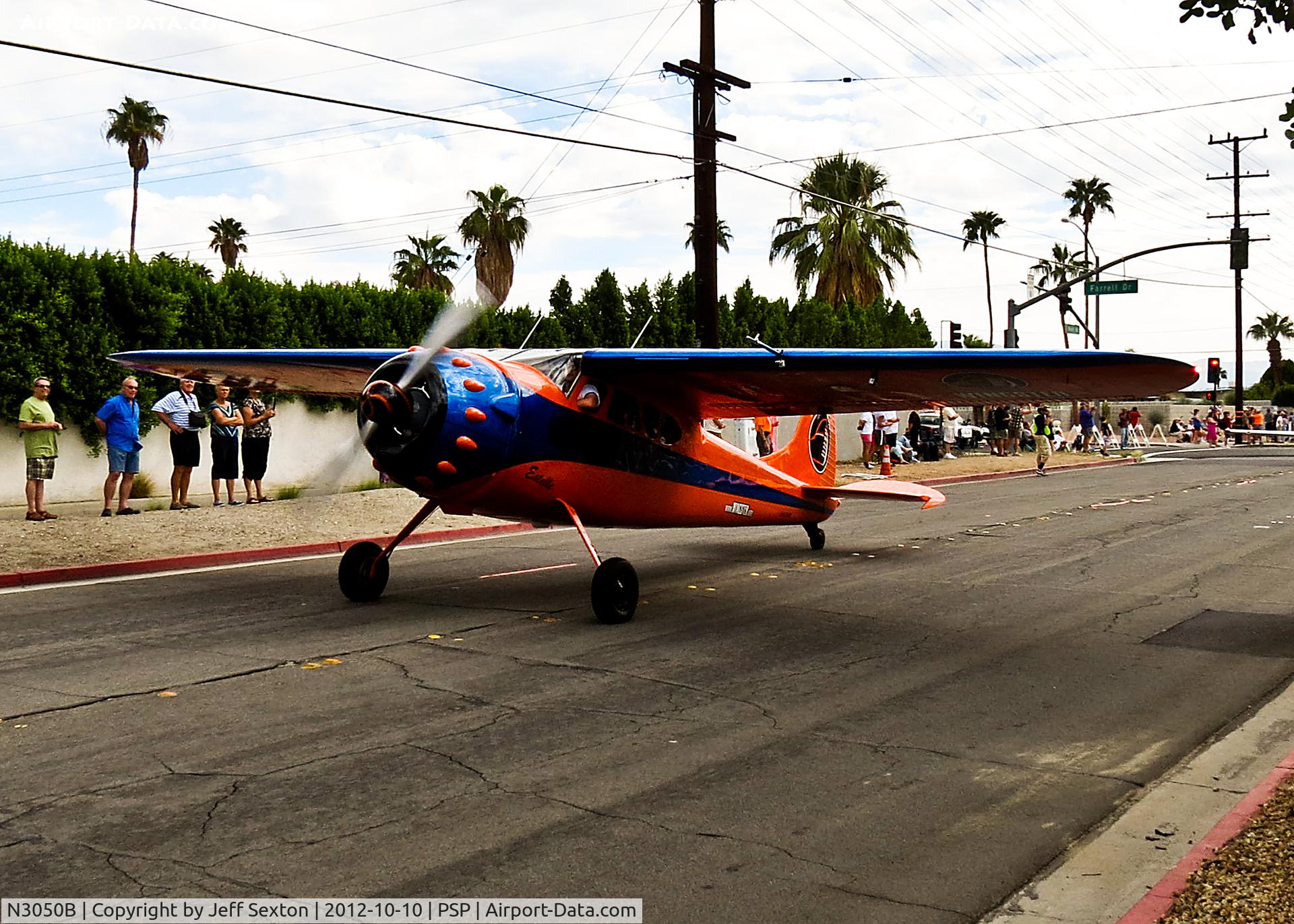 N3050B, 1952 Cessna 195B Businessliner C/N 7933, AOPA 2012 at Palm Springs