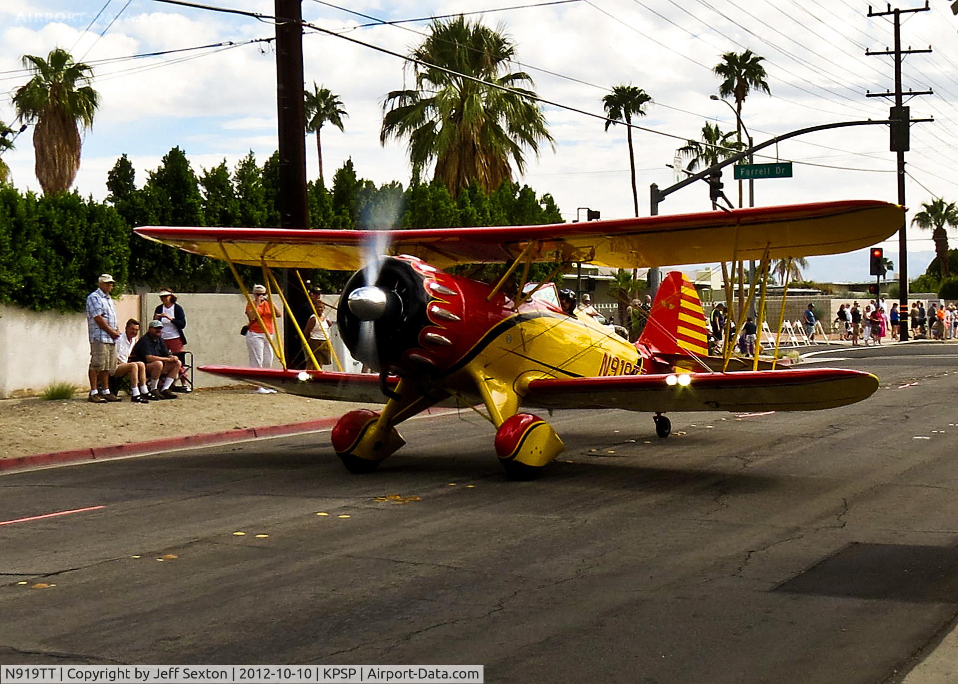 N919TT, 2006 Waco YMF-F5C C/N F5C111, AOPA 2012 at Palm Springs