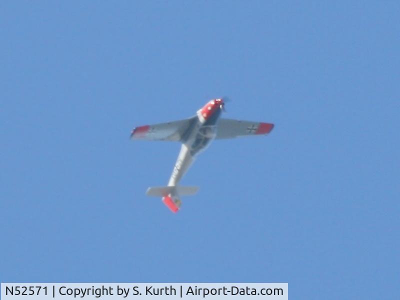 N52571, 1957 Piaggio P-149D C/N 296, AEROBATICS  +6 -3 G