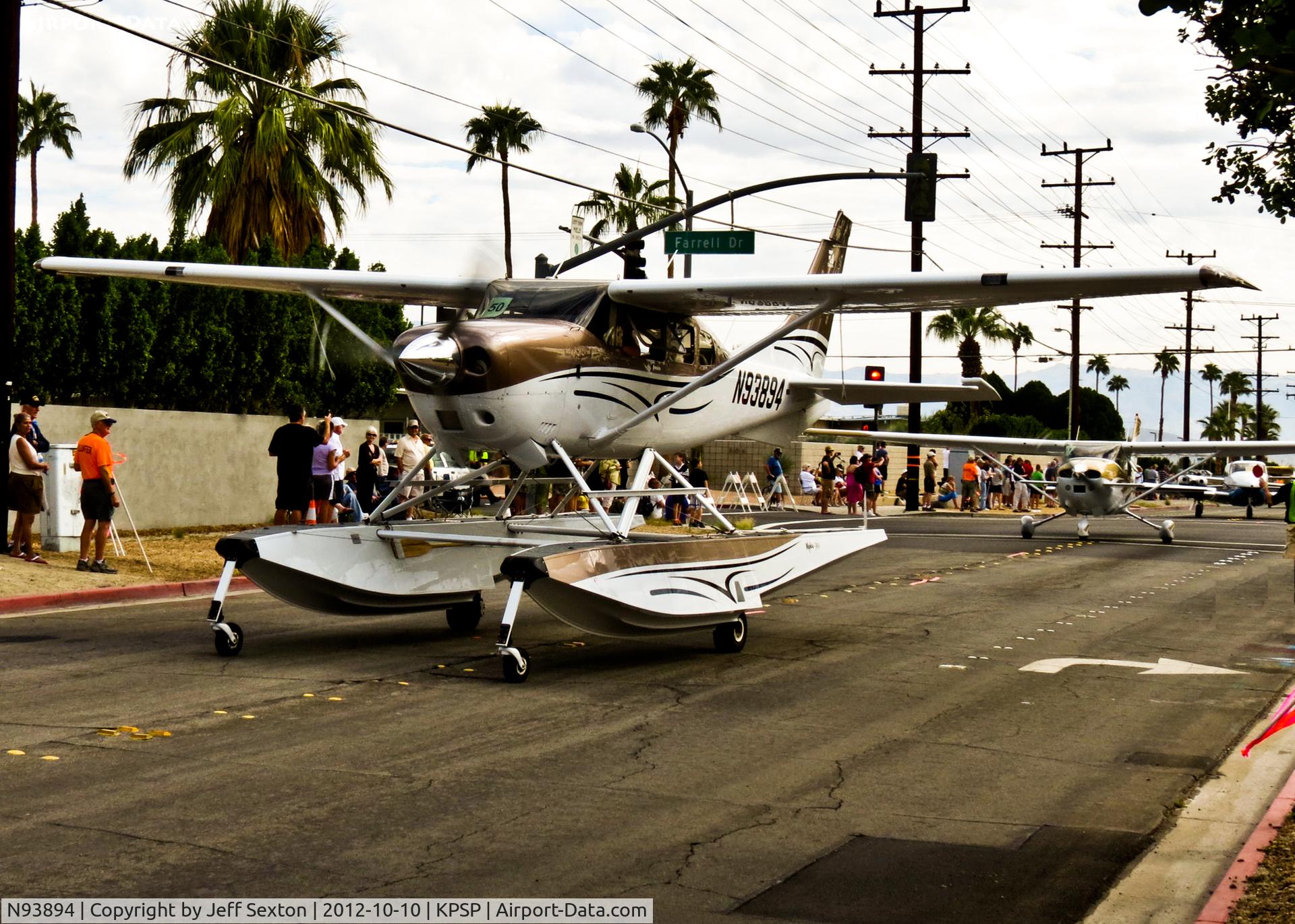 N93894, 2012 Cessna T206H Turbo Stationair C/N T20609040, AOPA 2012 Parade at Palm Springs. N93894 Cessna T206H Built 2012 c/n 20609040 