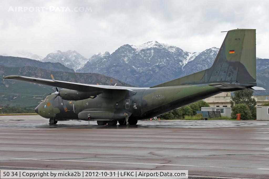 50 34, Transall C-160D C/N D56, Parked