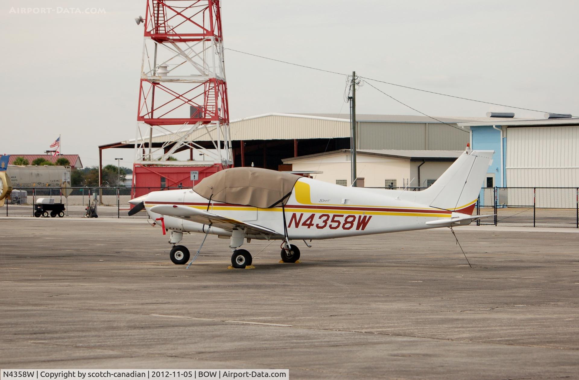 N4358W, 1974 Beech B19 Sport 150 C/N MB-702, 1974 Beech B19 N4358W at Bartow Municipal Airport, Bartow, FL 