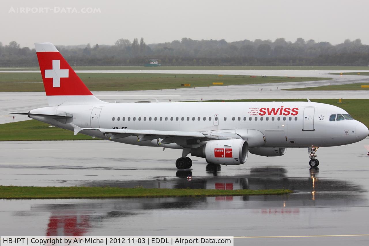 HB-IPT, 1997 Airbus A319-112 C/N 727, Swissair, Airbus A319-112, CN: 0727, Name: Grand Saconnex