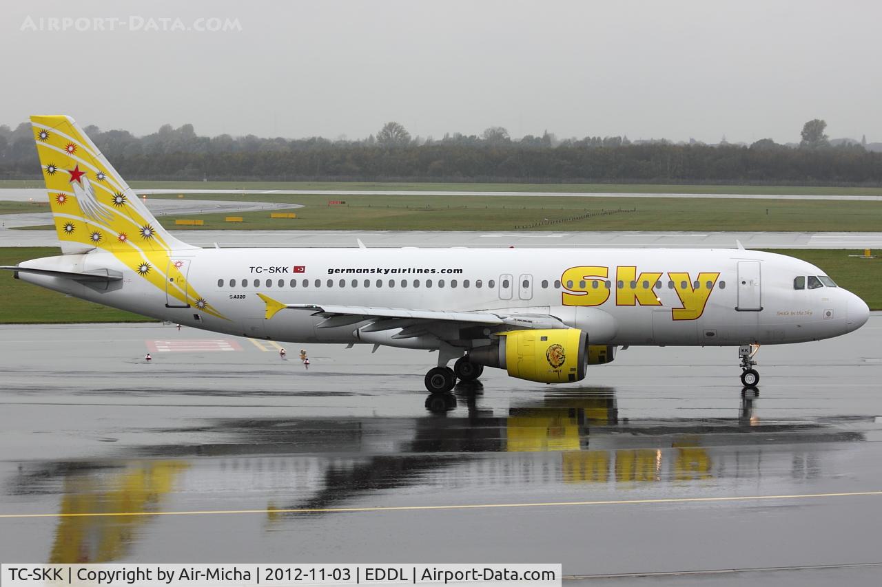TC-SKK, 1990 Airbus A320-211 C/N 148, Sky Airlines, Airbus A320-211, CN: 0148, Name: Side
