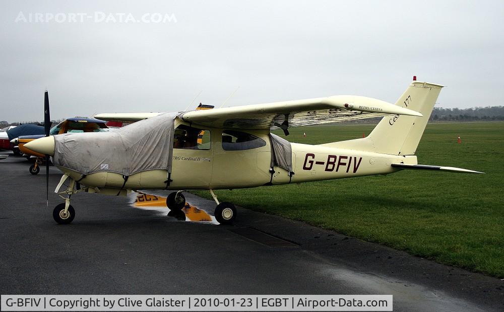 G-BFIV, 1977 Reims F177RG Cardinal RG C/N 0161, Ex: N96106 > G-BFIV - Originally owned to, Northair Aviation Ltd in January 1978 and in private hands since February 2004.
