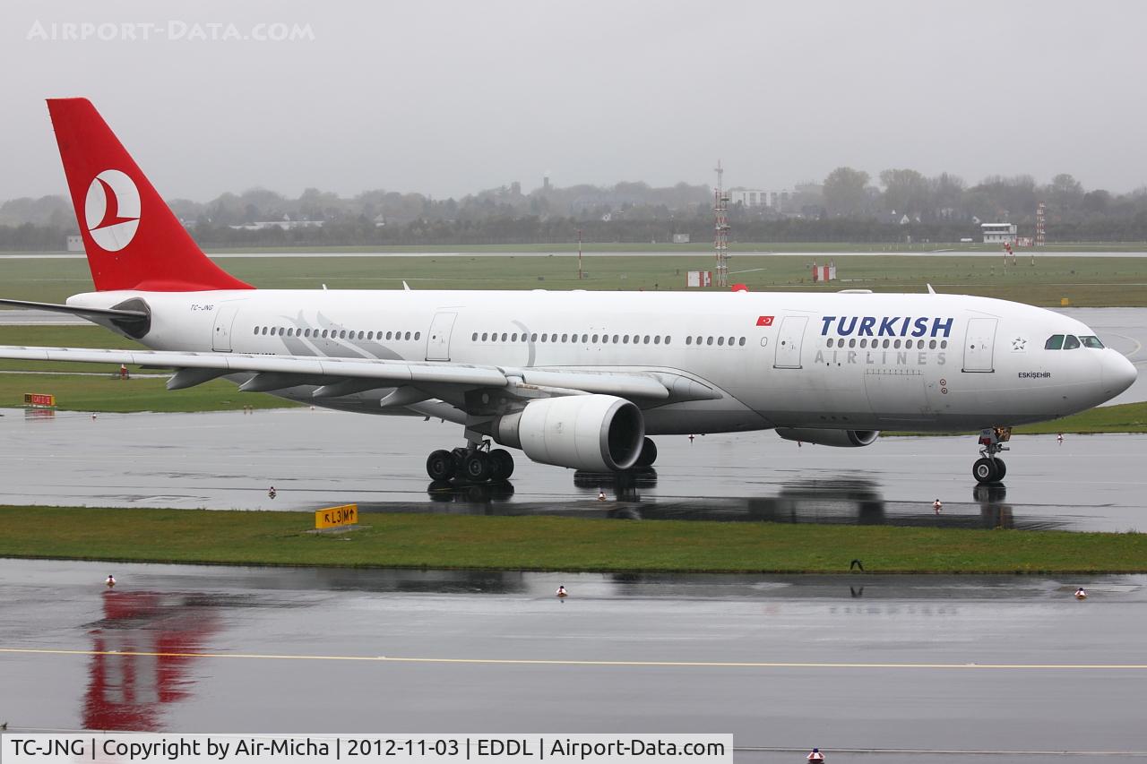 TC-JNG, 2002 Airbus A330-202 C/N 504, Turkish Airlines, Airbus A330-203, CN: 0504, Name: Eskisehir
