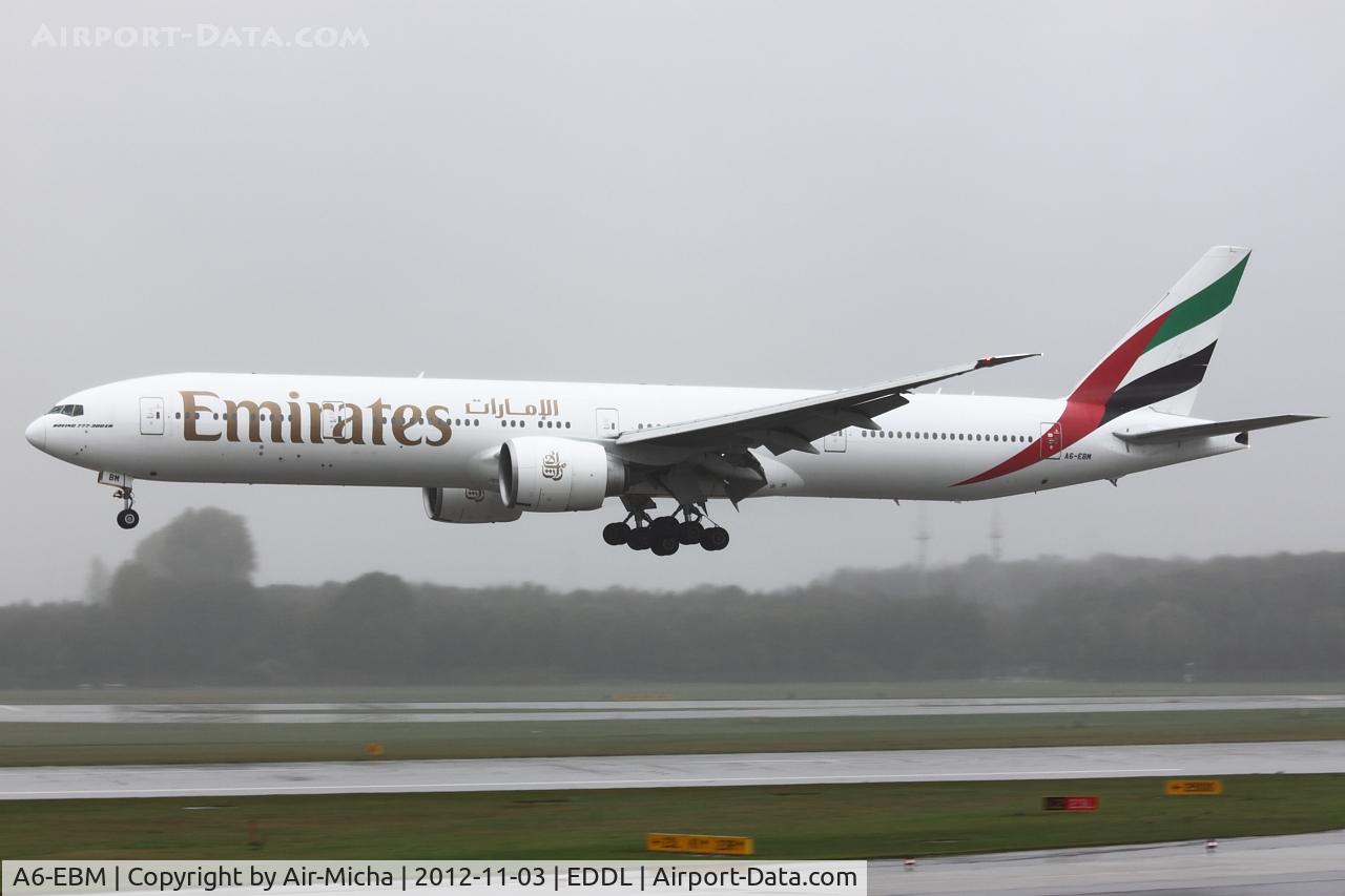 A6-EBM, 2006 Boeing 777-31H/ER C/N 34482, Emirates, Boeing 777-31HER, CN: 34482/0556