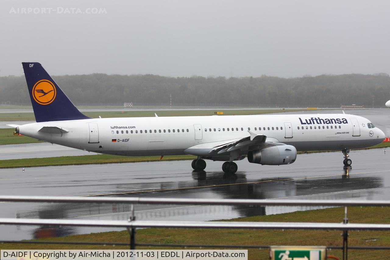 D-AIDF, 2011 Airbus A321-231 C/N 4626, Lufthansa, Airbus A321-231, CN: 4626