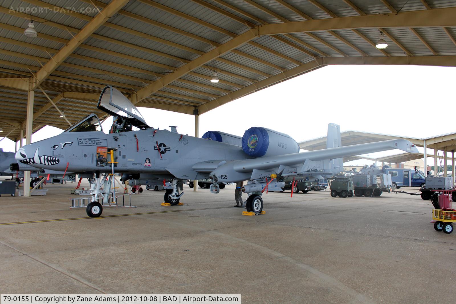 79-0155, 1979 Fairchild Republic A-10C Thunderbolt II C/N A10-0419, At Barksdale Air Force Base -47th Fighter Squadron