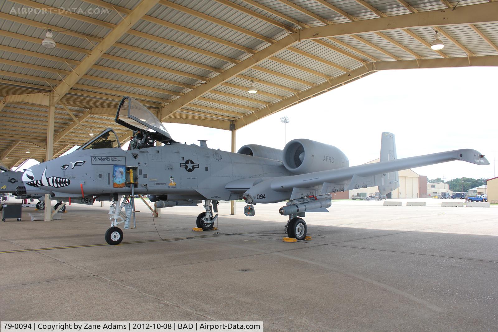 79-0094, 1979 Fairchild Republic A-10C Thunderbolt II C/N A10-0358, At Barksdale Air Force Base -47th Fighter Squadron