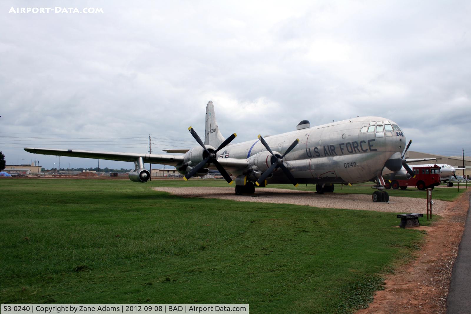 53-0240, 1953 Boeing KC-97G C/N 17022, At Barksdale Air Force Base - 8th Air Force Museum