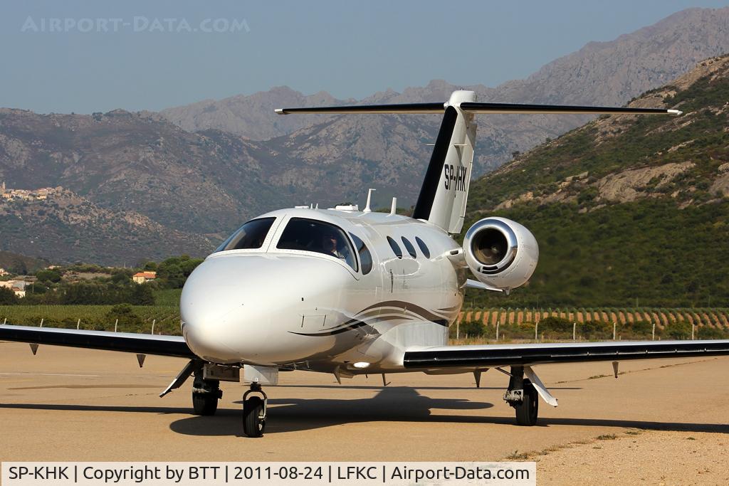 SP-KHK, 2009 Cessna 510 Citation Mustang Citation Mustang C/N 510-0189, Taxiing