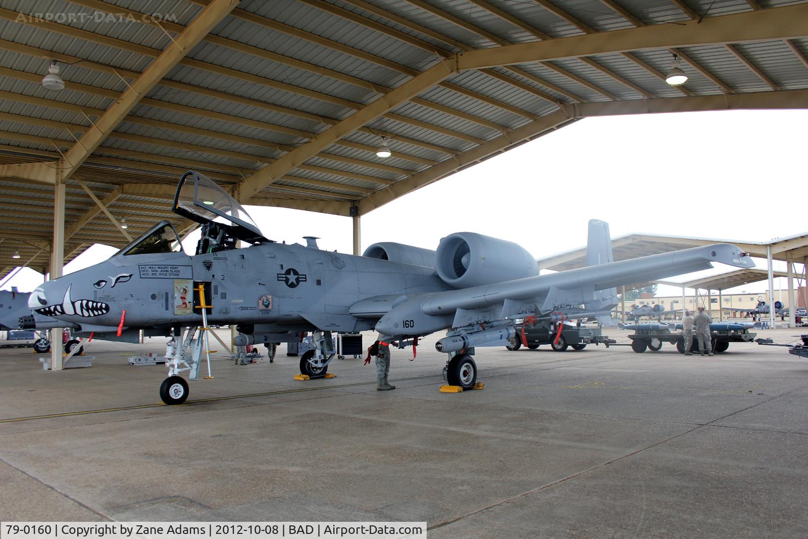 79-0160, 1979 Fairchild Republic A-10C Thunderbolt II C/N A10-0424, At Barksdale Air Force Base -47th Fighter Squadron