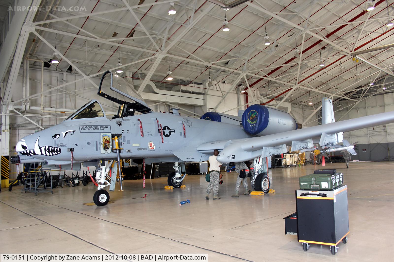 79-0151, 1979 Fairchild Republic A-10C Thunderbolt II C/N A10-0415, At Barksdale Air Force Base -47th Fighter Squadron